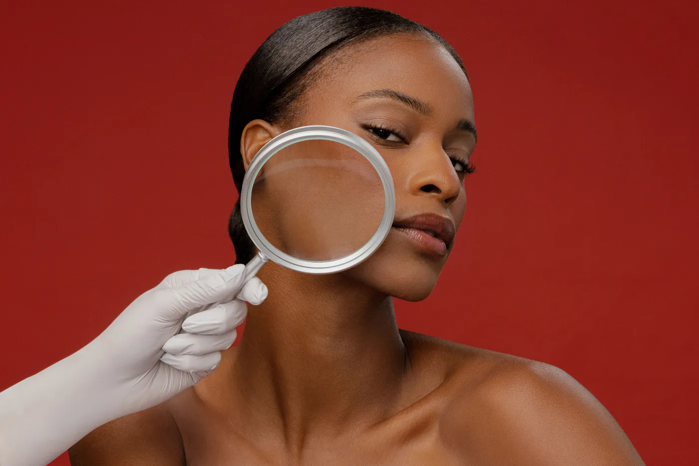 Photograph from the Pinch referral page, aftercare frame two